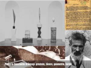 Piatra la Constantin Brâncuși: greutate, tăcere, geometrie, formă